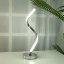 LED Spiral Table Light Eye Protection Reading Lighting Lamp (White Light) Newly