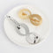 Women Girls Hairgrips Horsetail Clip Metal Hairgrips Geometry Hair Clip