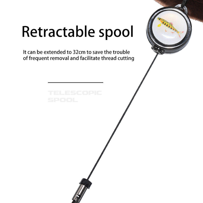 Portable Fishing Bait Hook Storage Hanger Holder Baits Container Bag Accessories