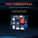 HW-585 PWM Speed Temperature Controller 4 Wire Computer Fan Thermostat Module
