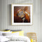 Cute Animal Oil Paint By Numbers Kit DIY Drawing Picture for Adults Home Deco