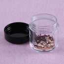 10pcs Glitter Sequins Nail Art Storage Pot Rhinestones Beads Holder Bottle Newly
