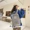 #A Fashion High School Book Bag Adjustable Strap Girls Rucksack for Travel Sho