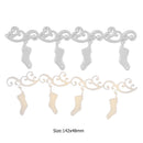 Metal Cutting Dies Stencils for DIY Scrapbook Photo Album (Christmas Sock) Newly