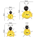 Insect Backyard Ornament Wall Hanging Wall Decoration Metal Art Bumble Bee