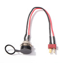 Electric Scooter Parts Power Charger T-head Charging Port Plug for KUGOO M4