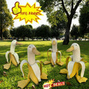 Creative Art-Banana Duck Statue Peeled Banana Duck Art Garden DecoraNEW G3U8