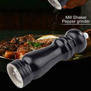 Manual Oak Wood Salt&Pepper Mill Spice Grinder Wooden Pot Tools Kitchen C4U3