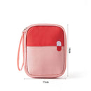 Portable Medical Bag Outdoor Handheld First Aid Drug Storage Bags (Pink S) Newly