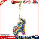 Elephant 5D Diamond Painting Keychain Slap Luminous DIY Pendant (dsk012) Newly