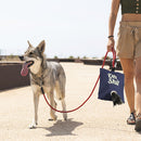 Pets Garbage Poop Bag Dispenser Dog Waste Bag Holder Organizer (Dark Blue) Newly