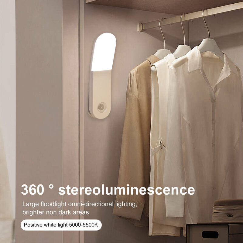 LED Motion Sensor Light - Perfect for Stair Hallway Bedroom Kitchen Cabinet