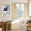 Bird on Branch Oil Paint By Numbers Kit DIY Acrylic Painting on Canvas Draw