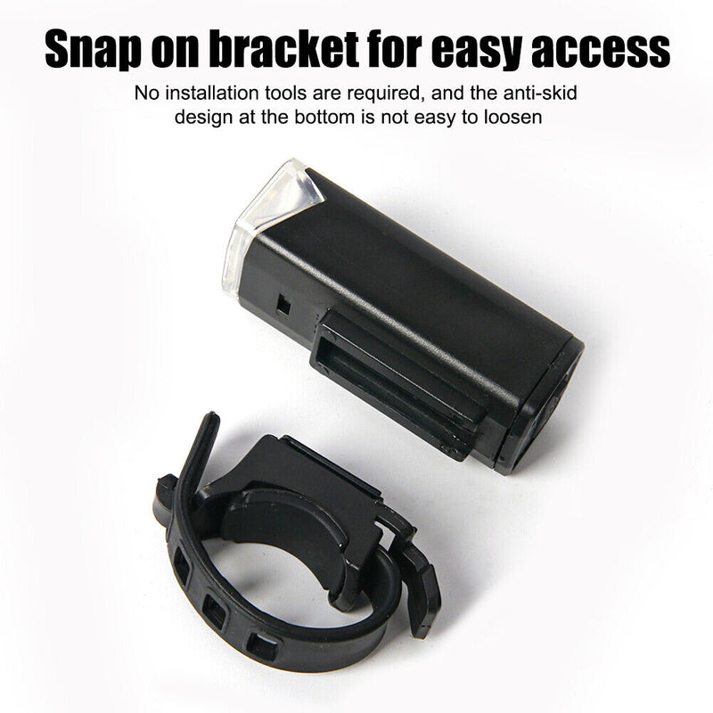 MTB Bike USB Rechargeable Headlight Taillight Set Bicycle Lights (2255+918)