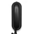 Corded Phone Wall Mountable Landline Telephone Big Button for Home (Black)