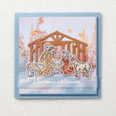 Farm Series Metal Cutting Dies Transparent Seal Stamp for DIY Scrapbooking Craft