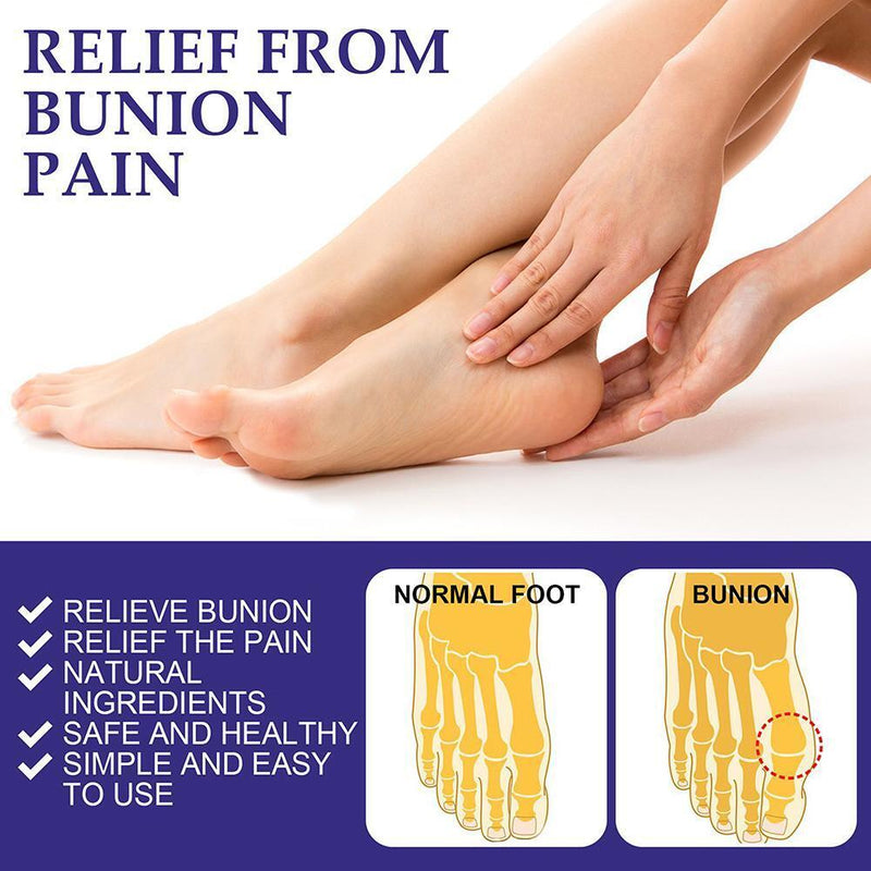 5pcs Bunion Gout Pain Relief Patch Toe Joint Valgus Hallux Knee Lumbar Arthritis