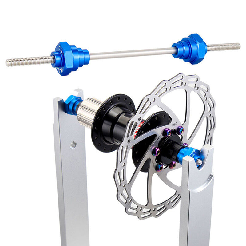 TOOPRE Bike Bicycle Hub Thru Axle Adapter for Wheel Truing Stands 12/15/20mm