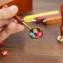 Retro Wax Sealing Stamp Metal Wax Stick Wooden Handle Sealing Wax Spoon Newly