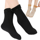 2pairs Warm Thick Solid Thermal Snow Winter Floor Sleeping Socks (Nude)