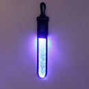 LED Light Reflective Belt Strap Outdoor Cycling Hanging Pendants (Blue) Newly