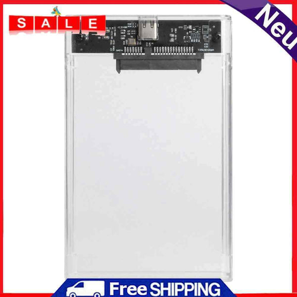 USB 3.1 Type-C Hard Drive Disk Box 8TB 2.5"" SATA HDD SSD External Enclosure