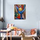 5D DIY Abstract Pattern Full Round Diamond Painting Mosaic Picture Rhinestone