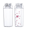 Water Drinking Sport Water Bottle Drinking Cup Transparent Milk Box Drink Jug