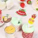 Aloha Party Summer Beach Hawaii Cupcake Topper Cake Decoration Hello Summer
