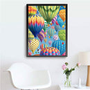 5D DIY Full Drill Diamond Painting Air Balloon Cross Stitch Embroidery Kit Gift