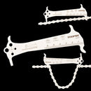 3 in 1 Mountain Bicycle Chains Measuring Rulers Chain Caliper Checker Indicat