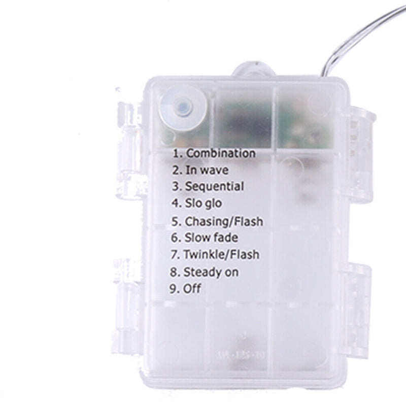 Dandelion Fireworks String Lamp Christmas Tree Home Decor (Battery 100LED) Newly