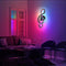 Modern LED Musical Note Wall-Mounted Home Living Room Bedside Light (Black)