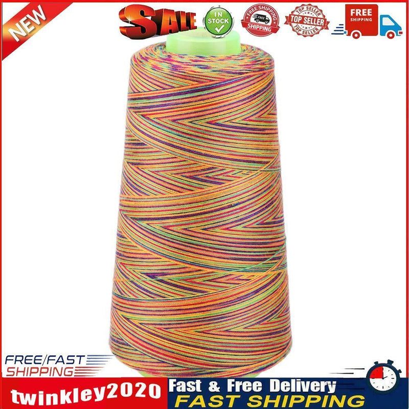 Rainbow Cross Stitch Sewing Threads Textile Yarn Woven Embroidery Line(C) Newly