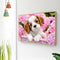 Hand Painted Artwork Animal DIY Painting By Numbers Kit Frameless Hanger Decor