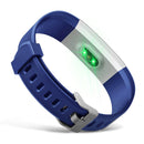 Watchband Replacement Accessory for ID115Plus HR Smart Watch(Blue)