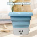 #A Mini Folding Washing Machine Household Portable Personal Travel Cleaning Wash