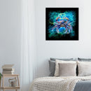 Handmade DIY Full Round Drill Diamond Painting 5D Shiny Cancer Poster Kit