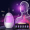 Silent Mosquito Killer LED UV Lamp Fly Bug Insect Trap Night Light (White) Newly