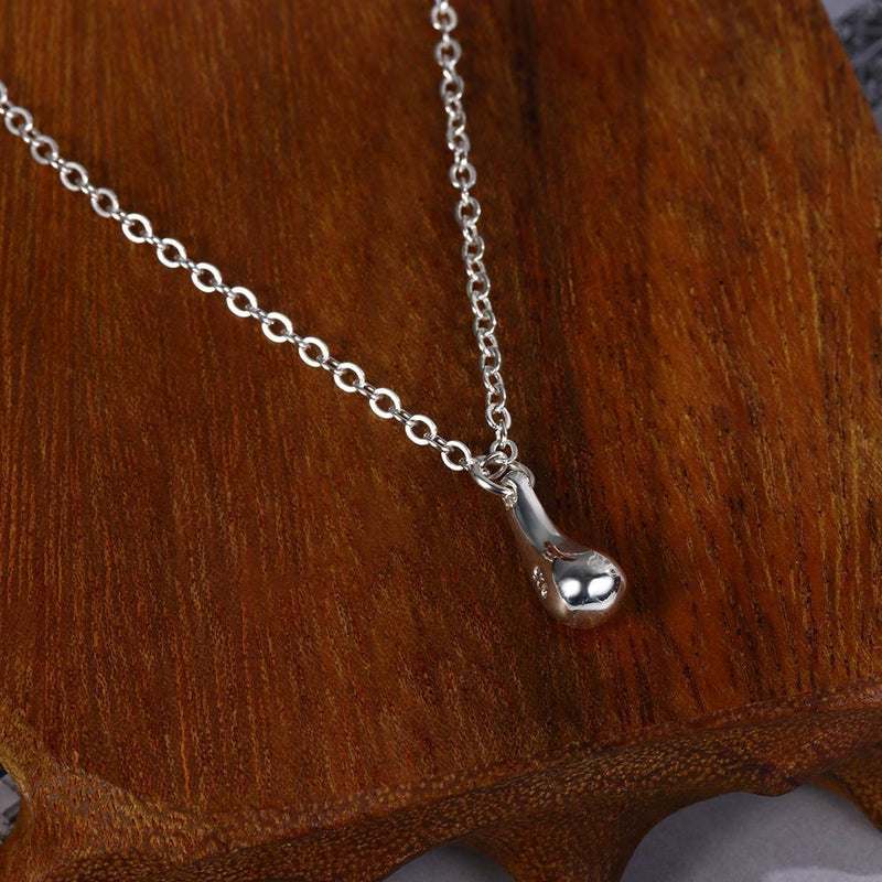 Wedding Necklace Women Ring Tear Drop Bracelet Open Bangle Earrings Jewelry Set