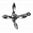 Dinghy Folding Stainless Steel Universal Kayak Grapnel Anchor Marine Canoe Boat