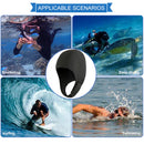 Scuba Swimming Diving Hood Caps Snorkeling Water Sports Surfing Hat (Black)