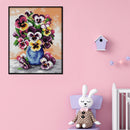 Full Cross Stitch 14CT Orchid Counted Embroidery DIY Home Decoration Kids Gifts