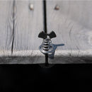 Camping Plank Floor Spring Nail Outdoor Awning Tent Wind Rope Fixed Hook Buckle