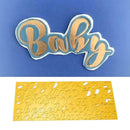 Acrylic Letter Alphabet Mold Press Cookie Cutter DIY Fondant Cake Stamp V2S9