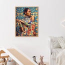 5D Diamond Painting Kit Goddess Full Square Drill DIY Mosaic Picture Home Dec