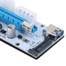 PCI-E Riser 1X to 16X USB3.0 Graphics Extension Cable PCI-E Extended Mining Line
