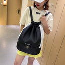 Drawstring Fitness Swimming Backpack Sports Dry Wet Bag Rucksack (Black) Newly