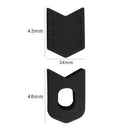 Universal Silicone Bicycle Crank Protector MTB Crank Cover (Black) by Heummyo