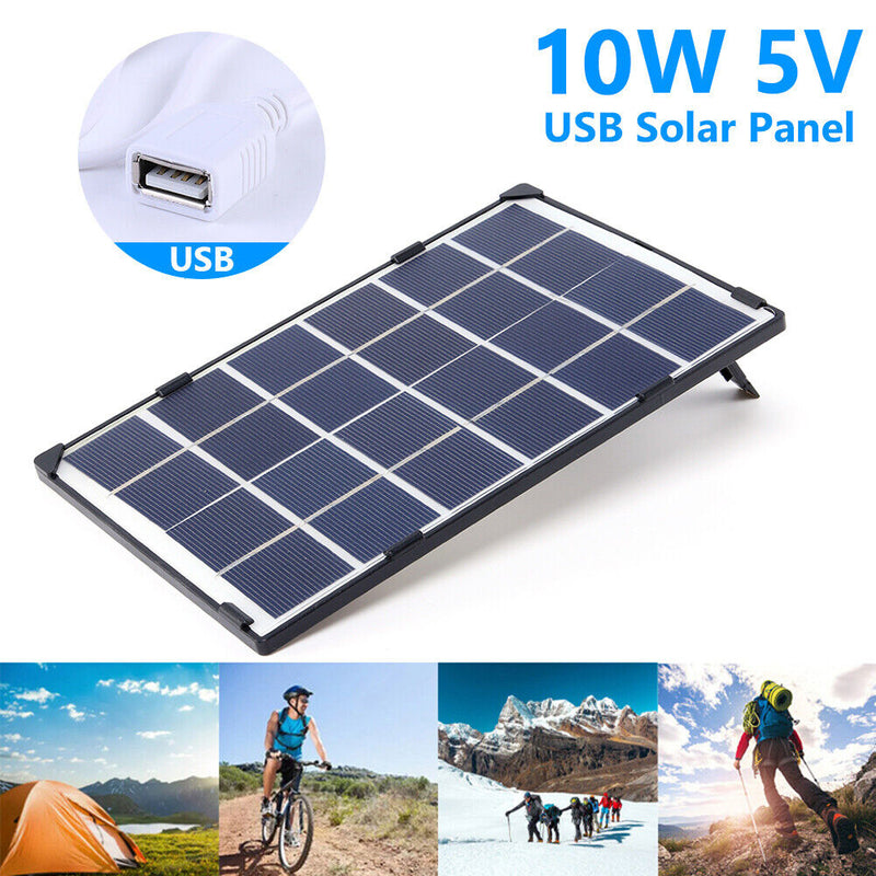 10w 5V Cell Charger Polysilicon Solar Battery Efficient for Smart Phone Sup